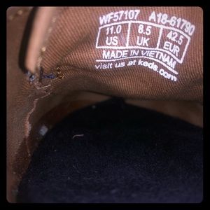 Keds Navy Stripe Boat Shoes